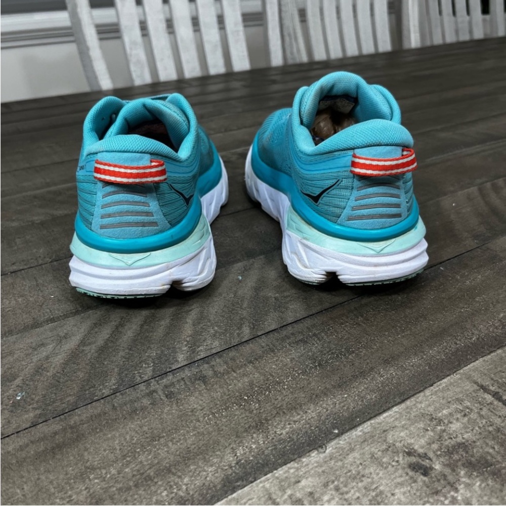 Hoka One One Aqua Athletic Sneakers Sz 7 - Picture 4 of 6